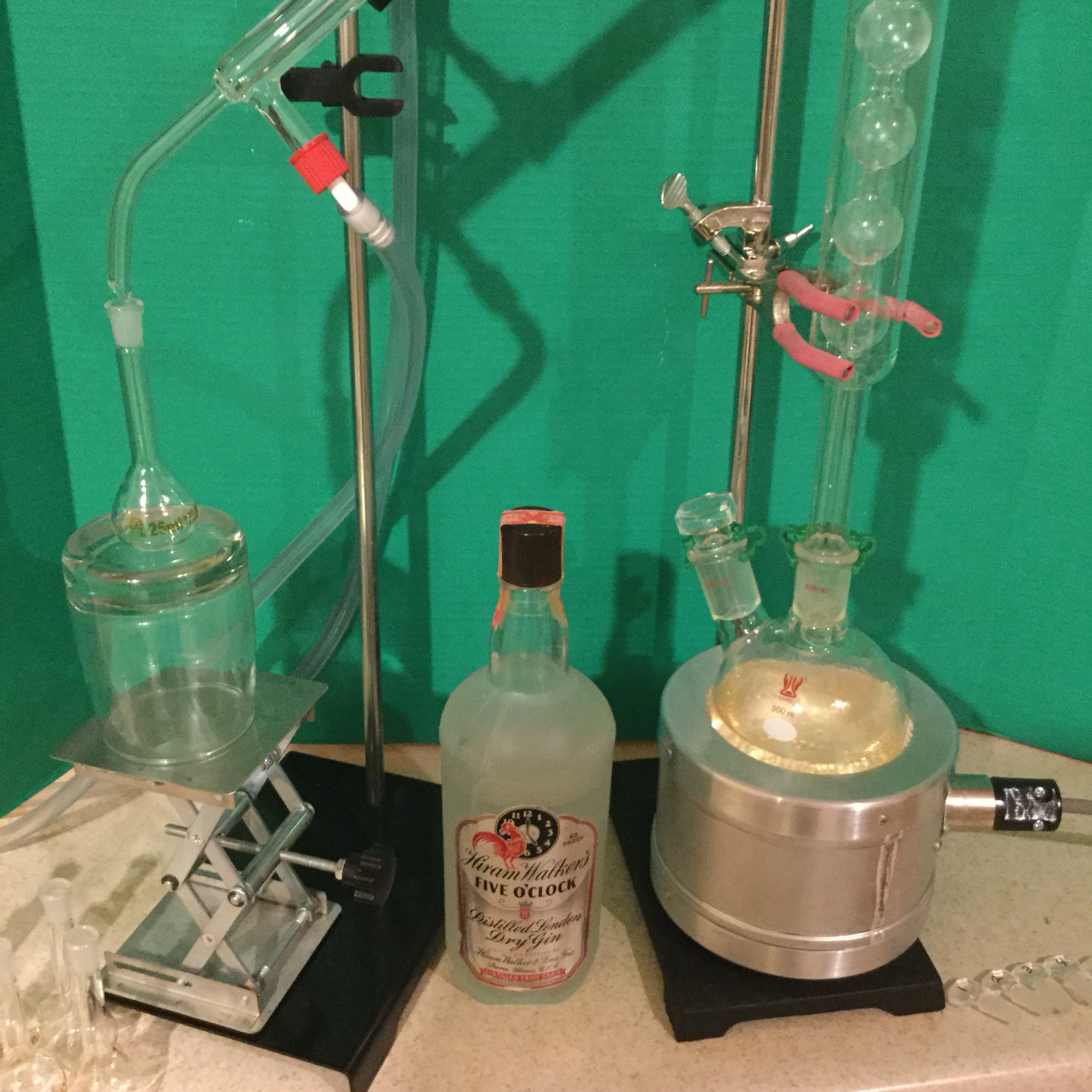 Birectifier Analysis of a Historic Gin. Boston Apothecary
